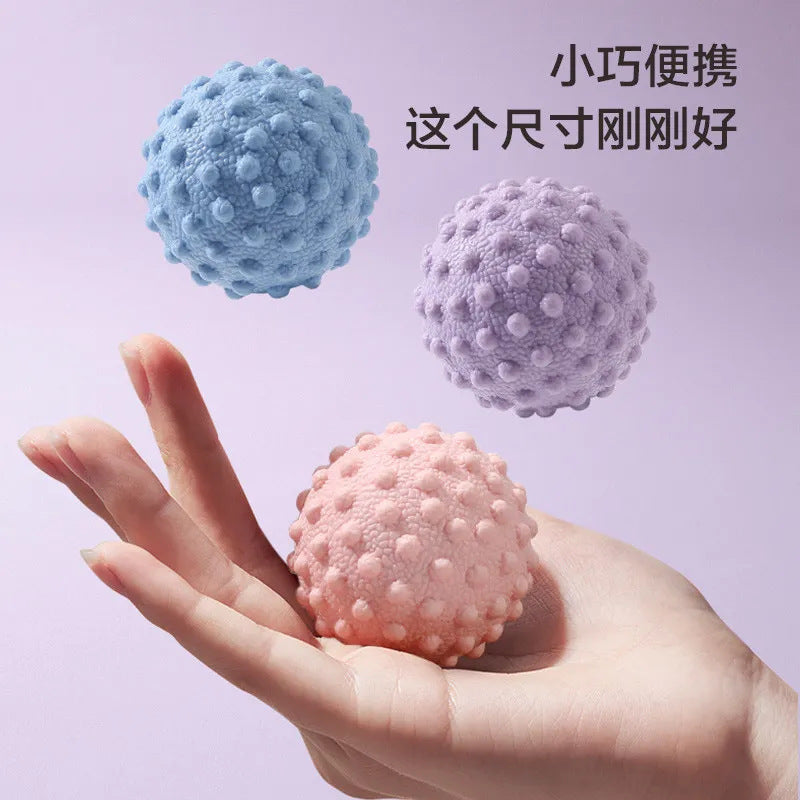 Fascia ball plantar massage ball muscle relaxation yoga fitness shoulder neck waist foot back meridian membrane ball meridian neck membrane ball - image 2