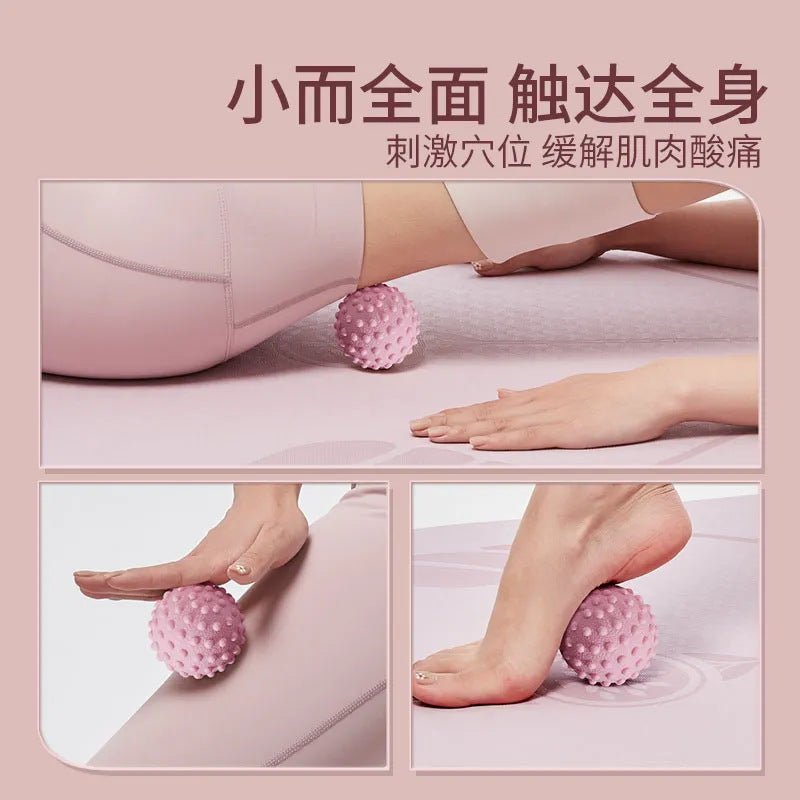 Fascia ball plantar massage ball muscle relaxation yoga fitness shoulder neck waist foot back meridian membrane ball meridian neck membrane ball - image 4