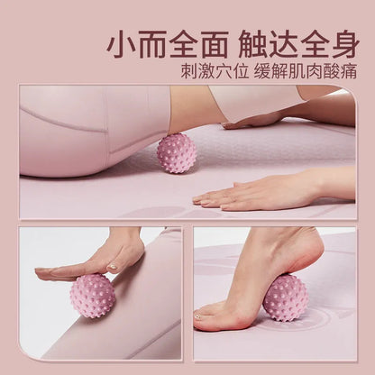 Fascia ball plantar massage ball muscle relaxation yoga fitness shoulder neck waist foot back meridian membrane ball meridian neck membrane ball - image 4
