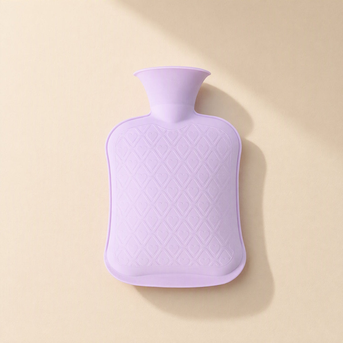 Silicone hot water bottle with light luxury style - view 2
