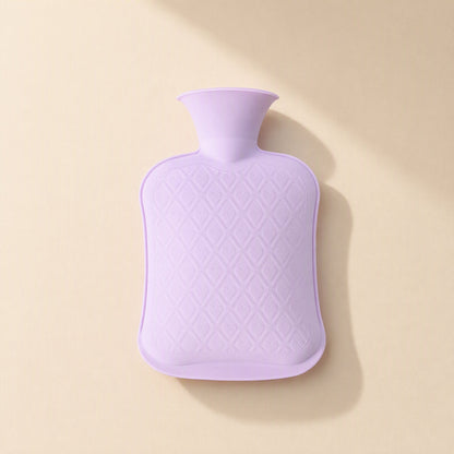 Silicone hot water bottle with light luxury style - view 2