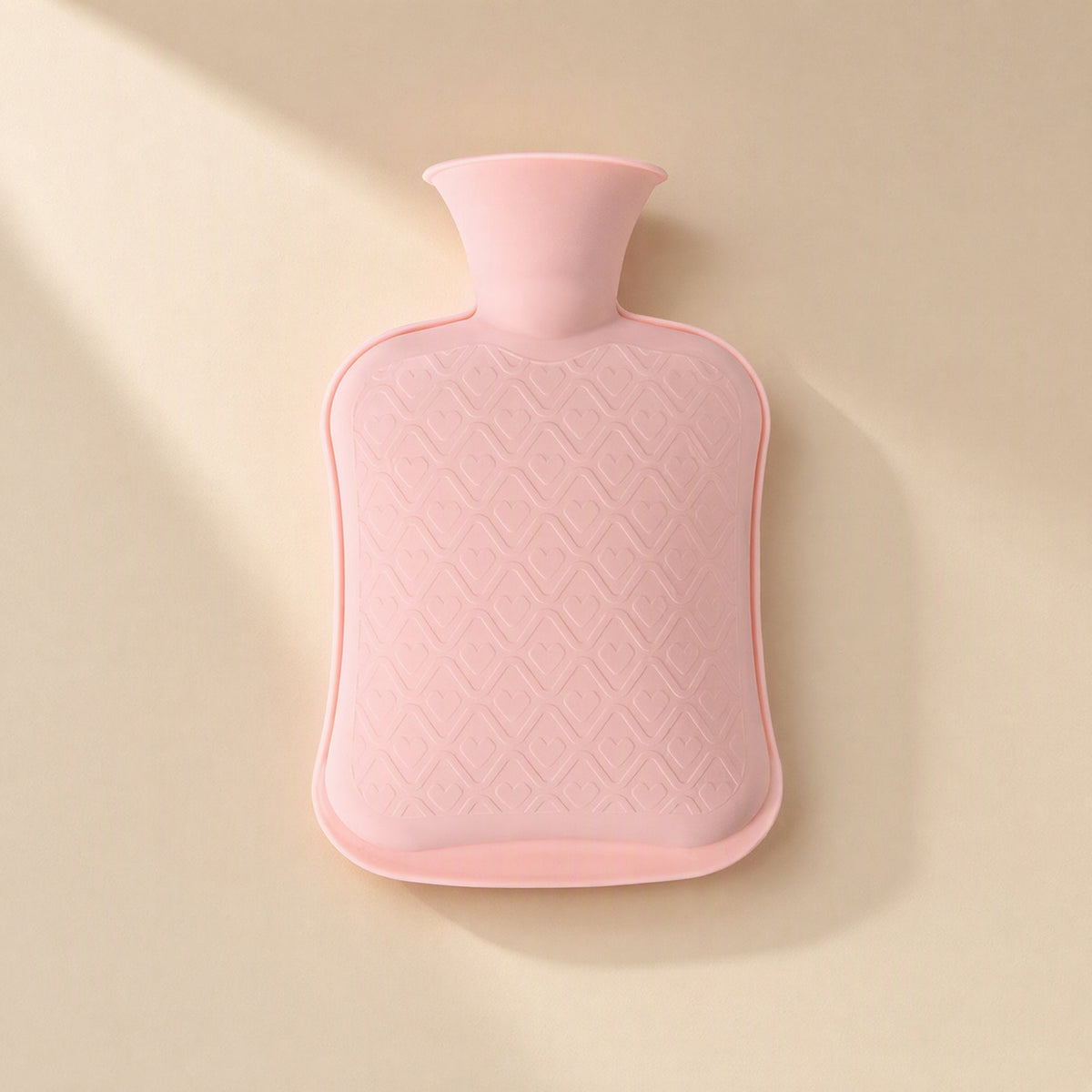 Silicone hot water bottle with light luxury style - view 3