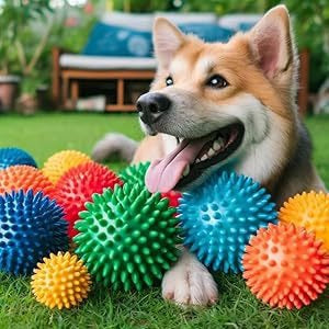 9cm massage prickly ball PVC fascia ball muscle relaxation foot massage children feel training yoga hedgehog ball - image 3