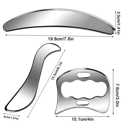 Factory stainless steel fascia knife health care muscle massage fascia release relaxation professional shoulder neck fascia knife - image 1
