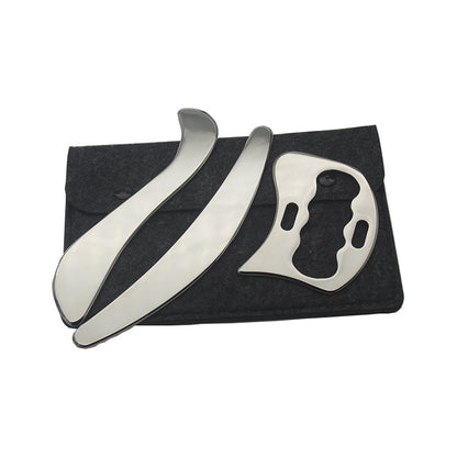 Factory stainless steel fascia knife health care muscle massage fascia release relaxation professional shoulder neck fascia knife - image 4