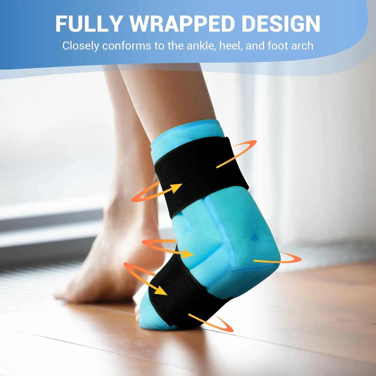 Hot and Cold Gel Pack Wrap For Foot