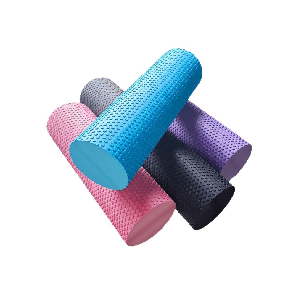 Solid EVA Yoga Column Floating Point Mesh Foam Shaft Muscle Relaxation Roller Fitness Yoga Stick Massage Stick - image 5