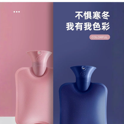 Large Hot Water Bottle for Women, Medium-Sized Portable Water-Filling Hot Compress for Warming the Stomach, Dual-Use for Hot and Cold, Thermal Insulation - image 1