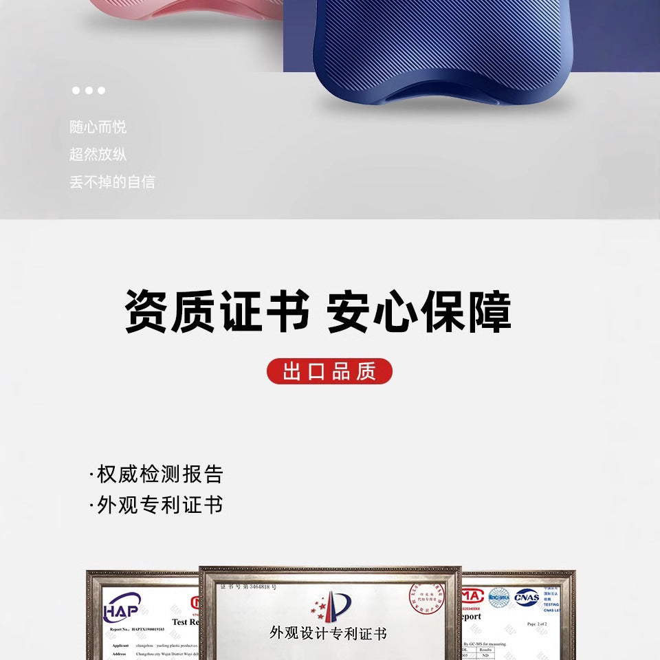 Large Hot Water Bottle for Women, Medium-Sized Portable Water-Filling Hot Compress for Warming the Stomach, Dual-Use for Hot and Cold, Thermal Insulation - image 2