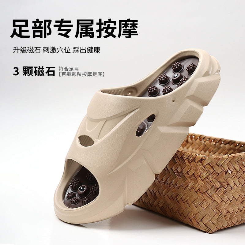 Acupressure Slippers, Summer Couple Style, New Style Home Non-Slip Casual Slippers for Men and Women, Foot Acupoint Massage Shoes - image 1