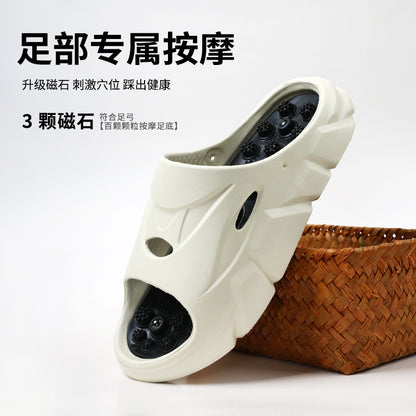 Acupressure Slippers, Summer Couple Style, New Style Home Non-Slip Casual Slippers for Men and Women, Foot Acupoint Massage Shoes - image 2