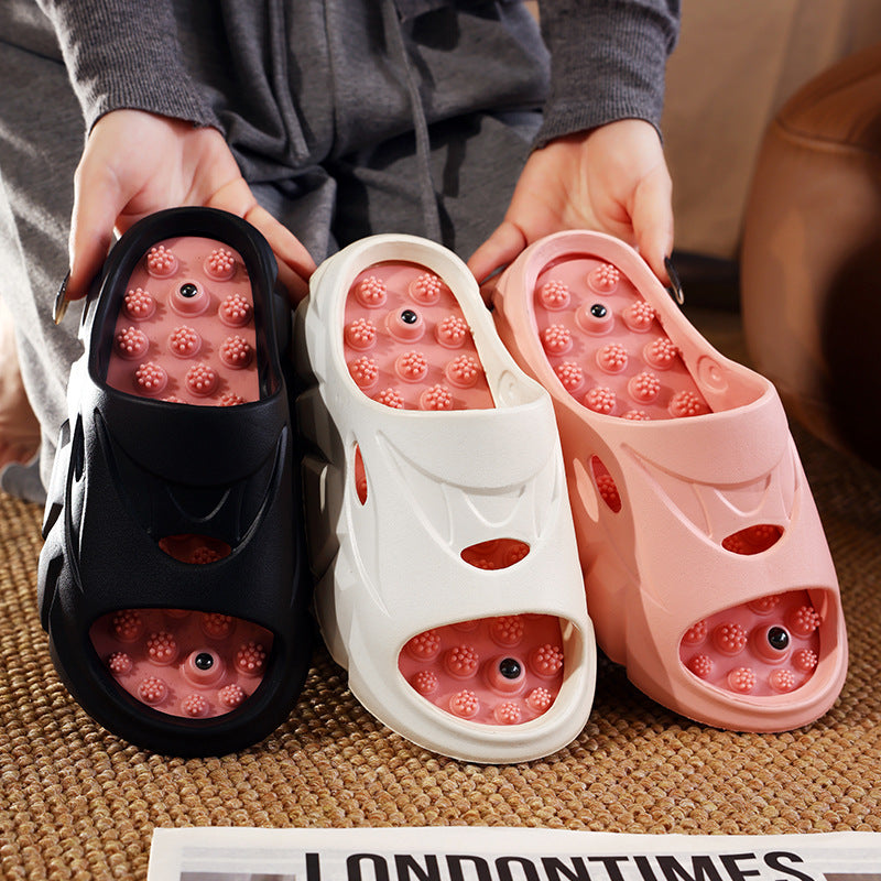 Acupressure Slippers, Summer Couple Style, New Style Home Non-Slip Casual Slippers for Men and Women, Foot Acupoint Massage Shoes - image 4