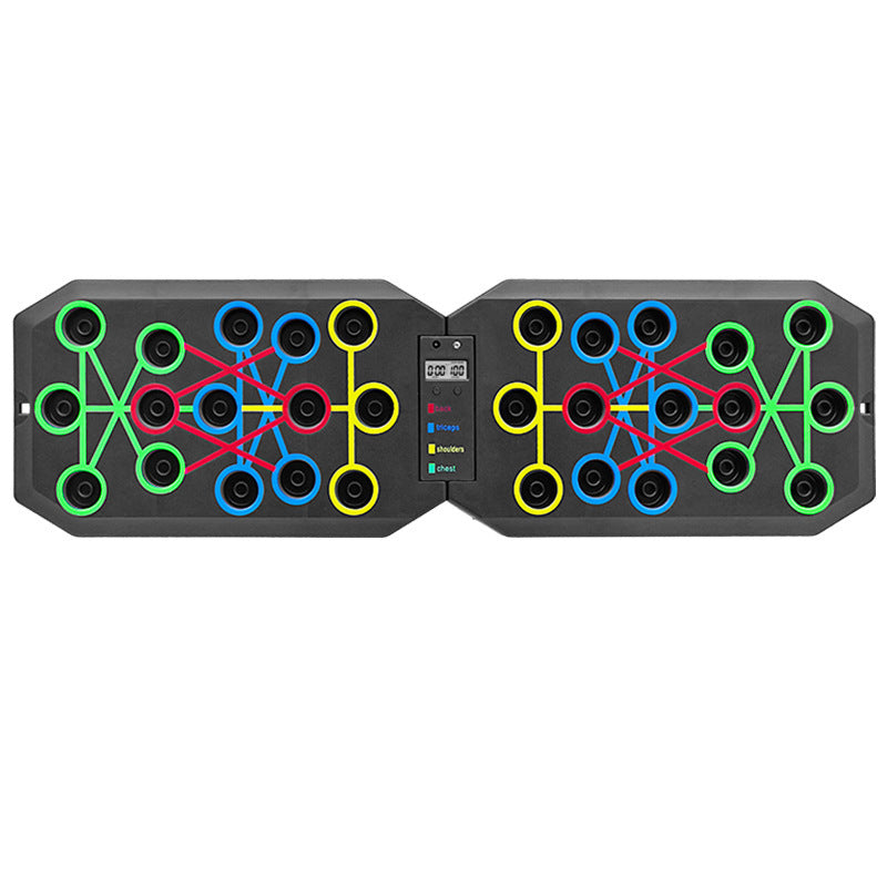 Timing and Counting Multifunctional Push-up Board Bracket for Men and Women Pax Abs Muscle Trainer Board Foldable Fitness Equipment - image 5