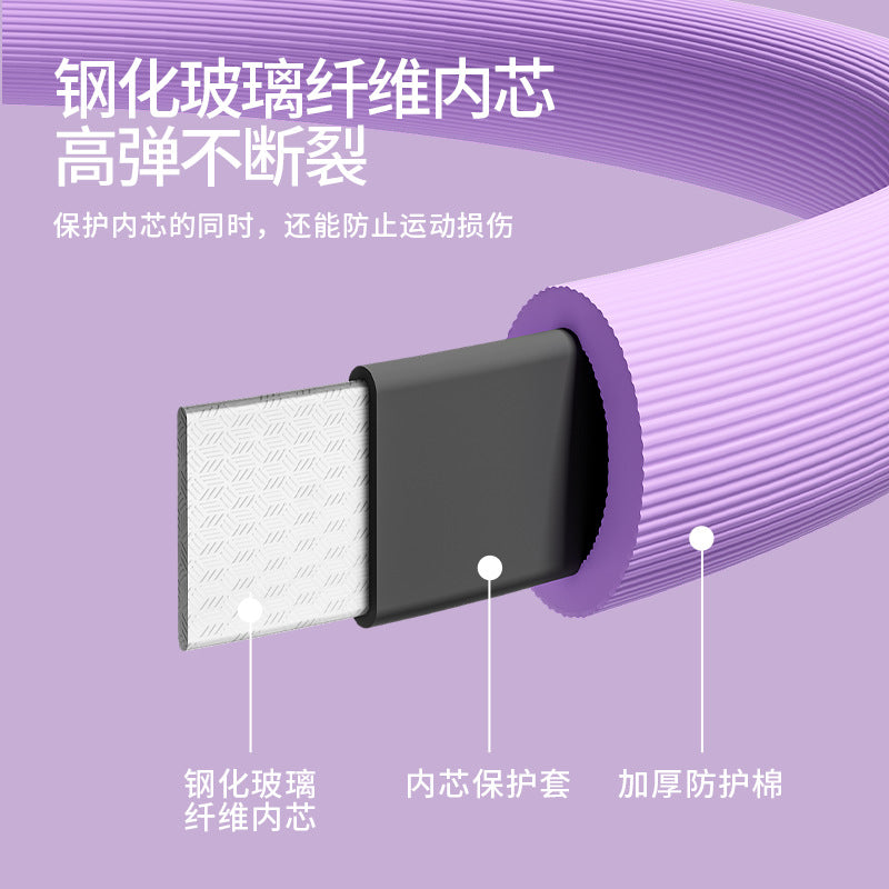 Pilates Ring Resistance Ring Leg Yoga Resistance Ring Thigh Muscle Training Equipment Magic Fitness Ring for the Elderly - image 3