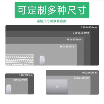 Cross-border Explosions Technology Sense Super Large Mouse Pad Precision Edge Lock Game Table Pad Grid Foreign Trade Heat Chart Keyboard Pad - image 3