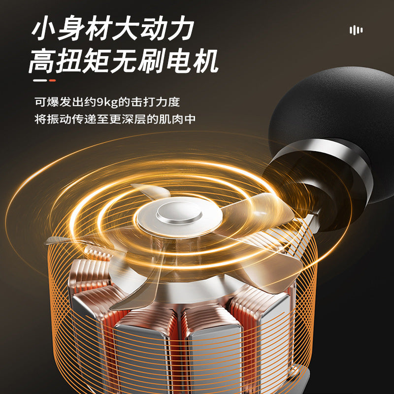 New Mini Fascia Gun, Cross-Border Hot-Selling Model, Small Household Professional Muscle Massager, Fascia Gun, Cervical Spine Massager - image 4