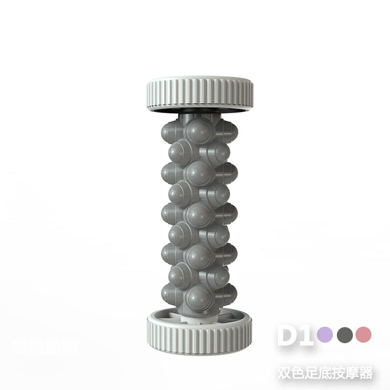 New fashion hand and foot massage roller foot massage wheel yoga meridian muscle relaxation massage roller manufacturers - image 5