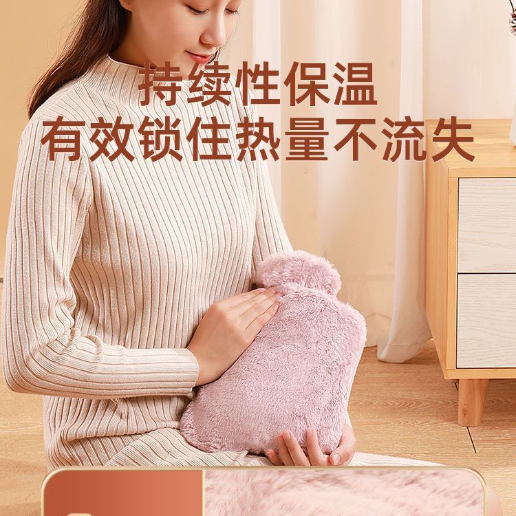 Hot Water Bottle for Hot Compresses, Small Size Hand Warmer, Large Capacity Explosion-Proof, Dual-Use for Cold and Hot - image 3