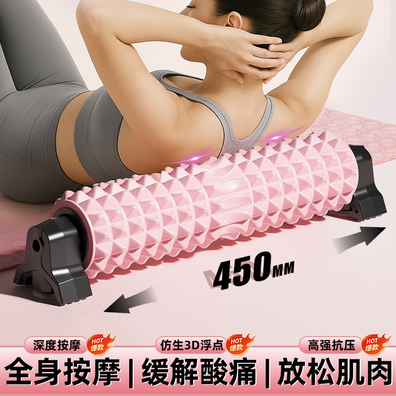 Suction cup foam shaft yoga column eva massage fitness exercise relaxation deep decompression massage wall-mounted foam shaft - image 1