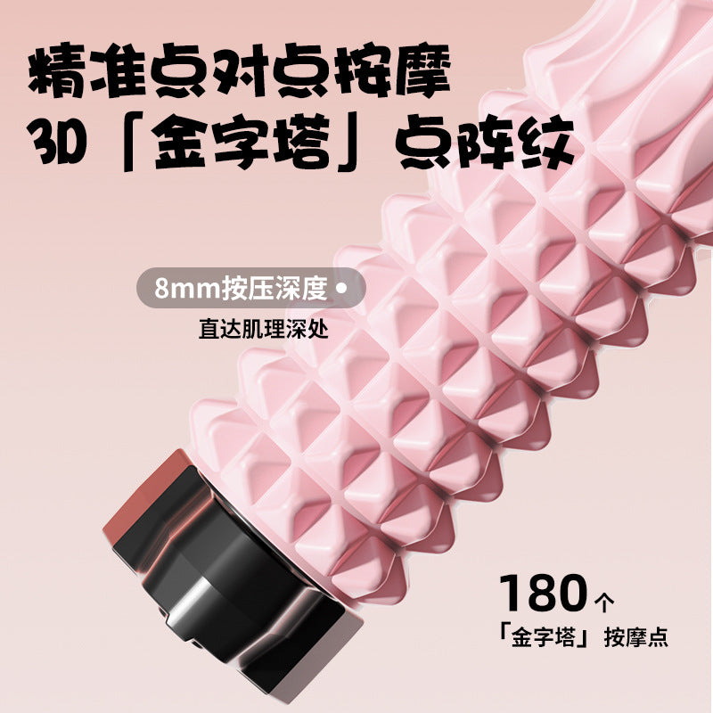 Suction cup foam shaft yoga column eva massage fitness exercise relaxation deep decompression massage wall-mounted foam shaft - image 2