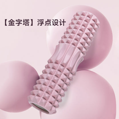 Foam Shaft Muscle Relaxed Leg Shaft 45cm Upgraded Hollow EVA Yoga Column Yoga Column Fitness Mace - image 2