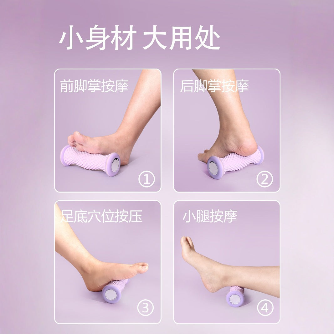Cross-border Plantar Fascia Wheel Yoga Foot Massage Muscle Roller Sports Fitness Home Training Muscle Relaxation - image 3