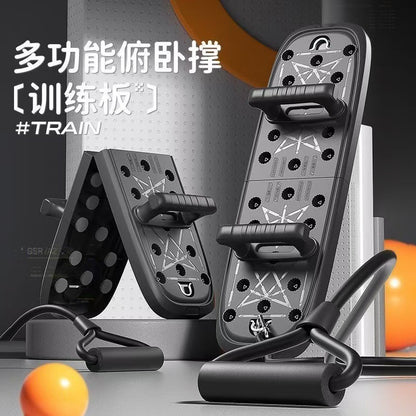 Cross-border Household Multifunctional Push-up Training Board Men's Pax Abdominal Muscle Training Equipment Portable Push-up Board - image 1