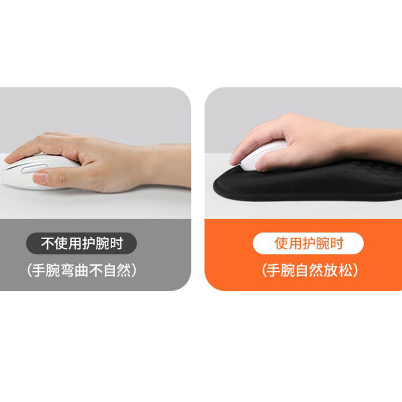In-Stock Mouse Pad with Wrist Support, Popular Ergonomic Foam Memory Foam Slope Massage Mouse Pad Wholesale - image 2