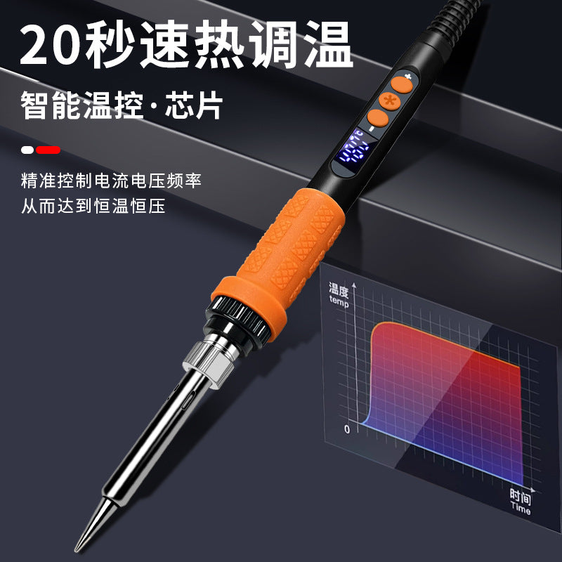 New 909A/B electric soldering iron suit internal heating adjustable temperature electronic soldering repair tool soldering iron installed cross-border - image 2