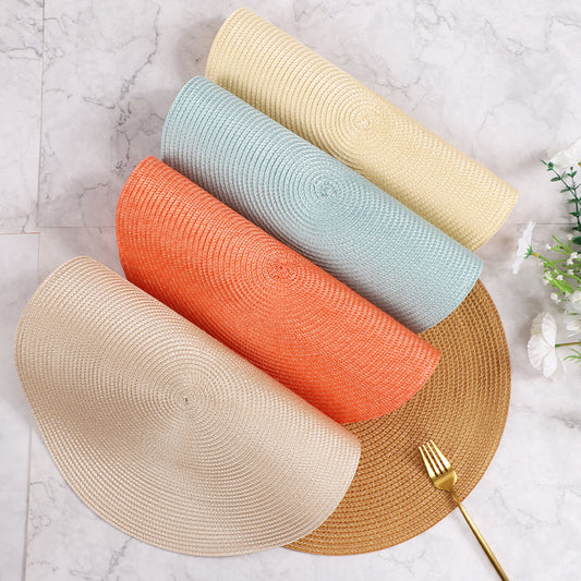 Carefully Selected Popular South American Products in Stock: Multi-Colored Handmade Woven Placemats, Trendy Heat Insulation Mats, Pp Hat Bases - image 1