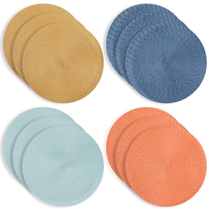 Carefully Selected Popular South American Products in Stock: Multi-Colored Handmade Woven Placemats, Trendy Heat Insulation Mats, Pp Hat Bases - image 5