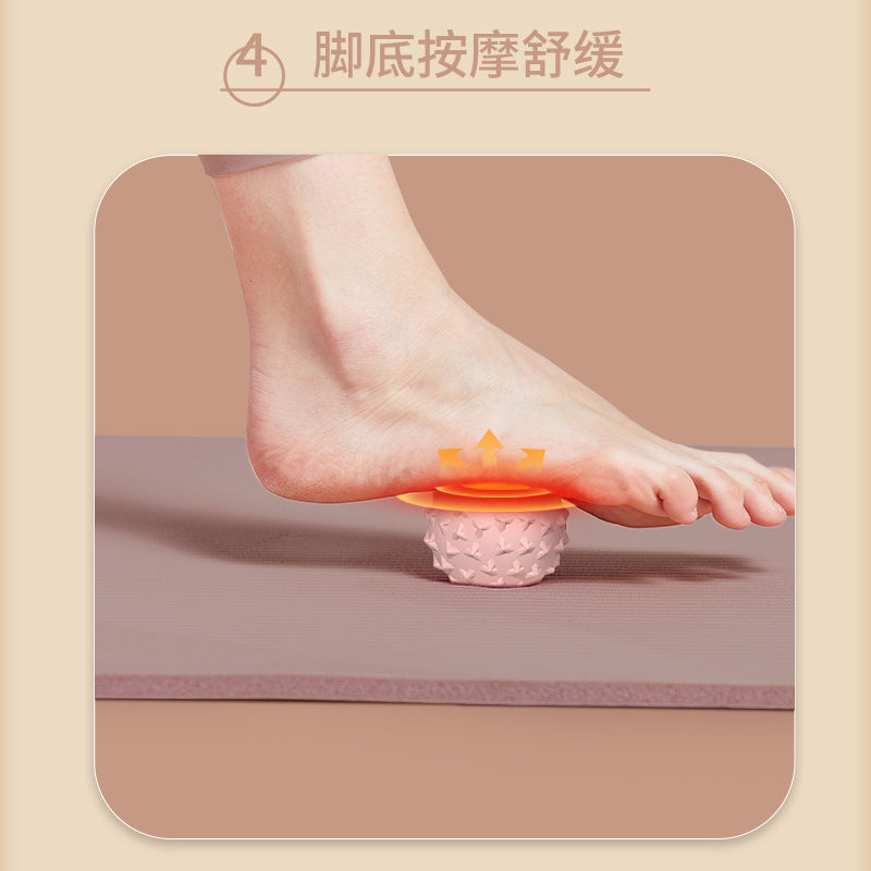 Fascia Ball Foot Massage Ball Waist Back Muscle Relaxation Yoga Fitness Peanut Arch Foot Ball Waist Solid - image 4