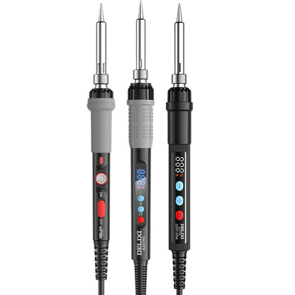 Delixi Electric Soldering Iron Household Small Digital Repair Welding Tool Digital Display Temperature-Adjustable Internal Heating Welding Gun - image 5