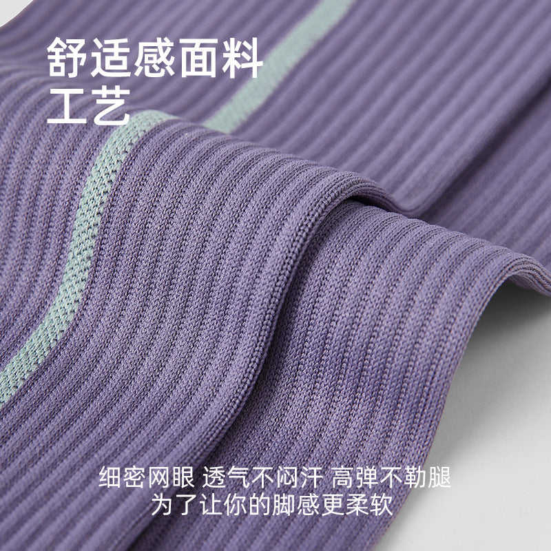 Renaissance Micro-Pressure Thin Sports Pressure Socks Professional Running Skipping Fitness Calf Muscle Stockings - image 5