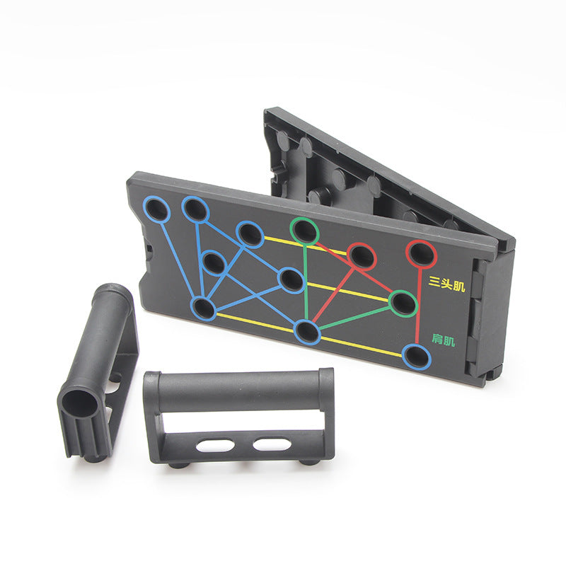 Household Push-Up Board Foldable Push-Up Bracket Professional Chest Muscle Fitness Training Equipment - image 2