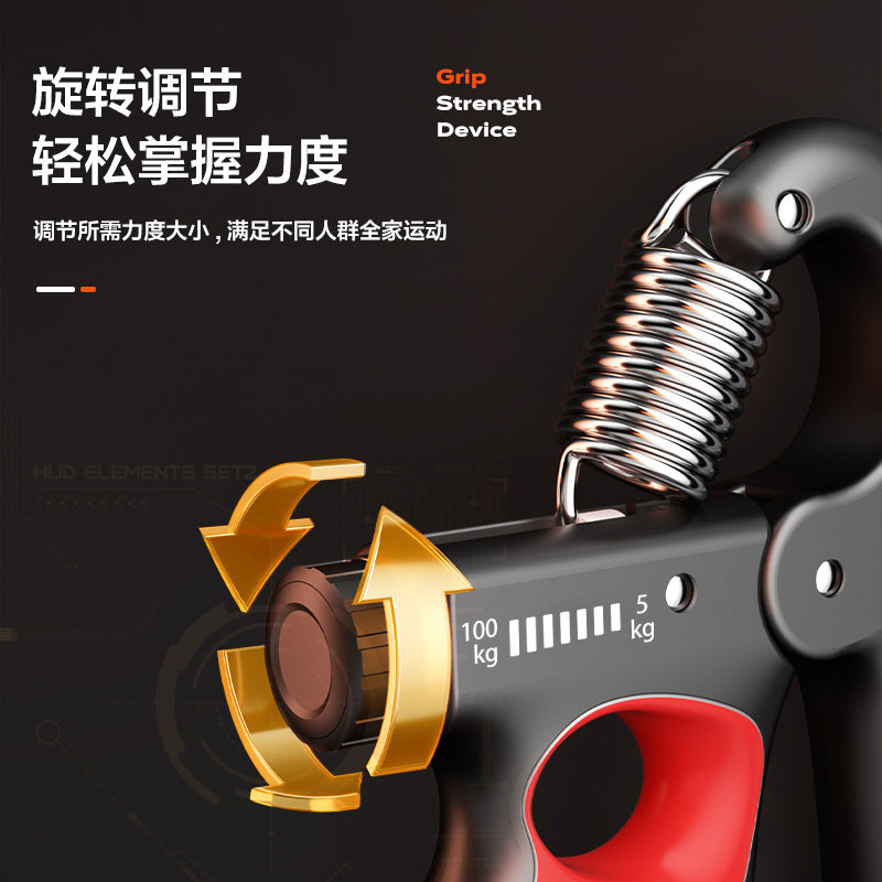 Adjustable Mechanical Counting Gripper for Men and Women Adult Muscle Recovery Fitness Hand Strength Training Gripper - image 2
