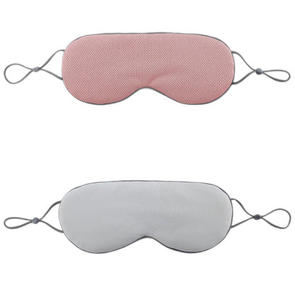 Sleep special shading double-sided eye mask ice silk breathable comfortable sleep to relieve fatigue students lunch break eye mask women - image 5