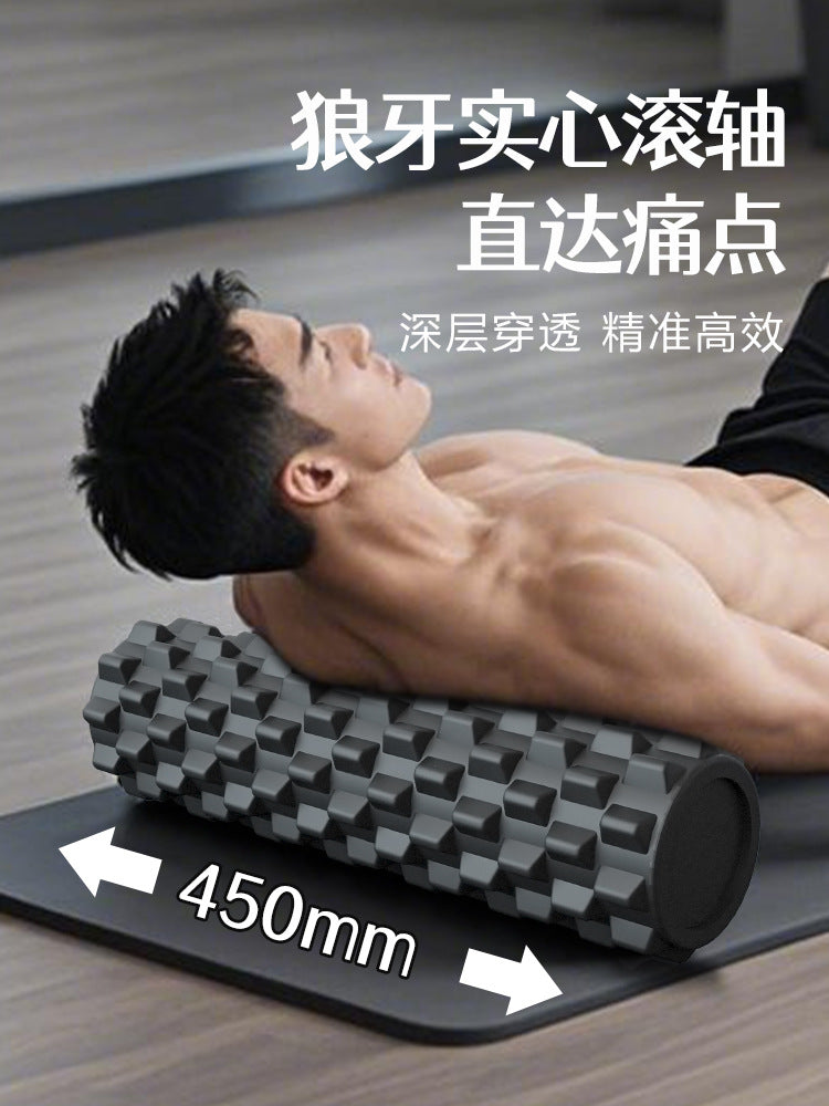 Foam Roller Solid Eva Muscle Relaxation Floating Point Yoga Roller Massage Roller Waist Pressure Professional Back Roller - image 1