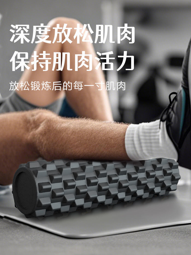 Foam Roller Solid Eva Muscle Relaxation Floating Point Yoga Roller Massage Roller Waist Pressure Professional Back Roller - image 3