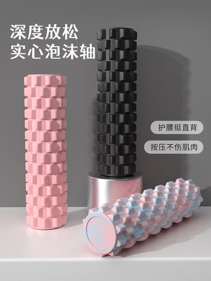 Foam Roller Solid Eva Muscle Relaxation Floating Point Yoga Roller Massage Roller Waist Pressure Professional Back Roller - image 5