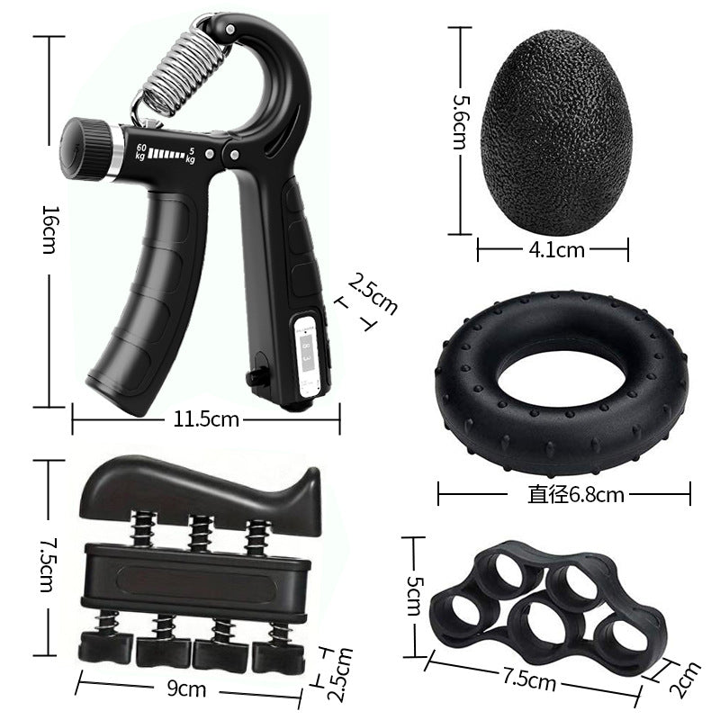 Set of Grip Strength Equipment, Professional Hand Strength Training, Arm Muscle Hand Strength Training, Rehabilitation Training, Unisex Finger and Wrist Strengt - image 4