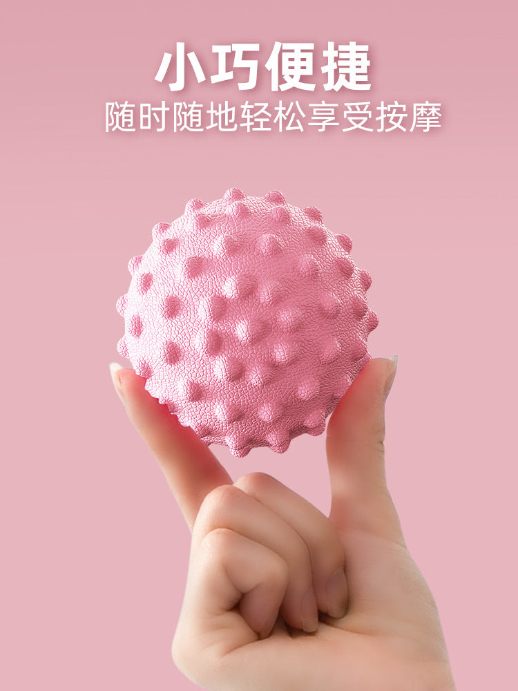 Waist, Back and Neck Stretching Tpr Floating Peanut Ball Fascia Ball Foot Massage Ball Relaxation Yoga Fitness Ball - image 2