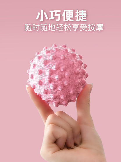 Waist, Back and Neck Stretching Tpr Floating Peanut Ball Fascia Ball Foot Massage Ball Relaxation Yoga Fitness Ball - image 2
