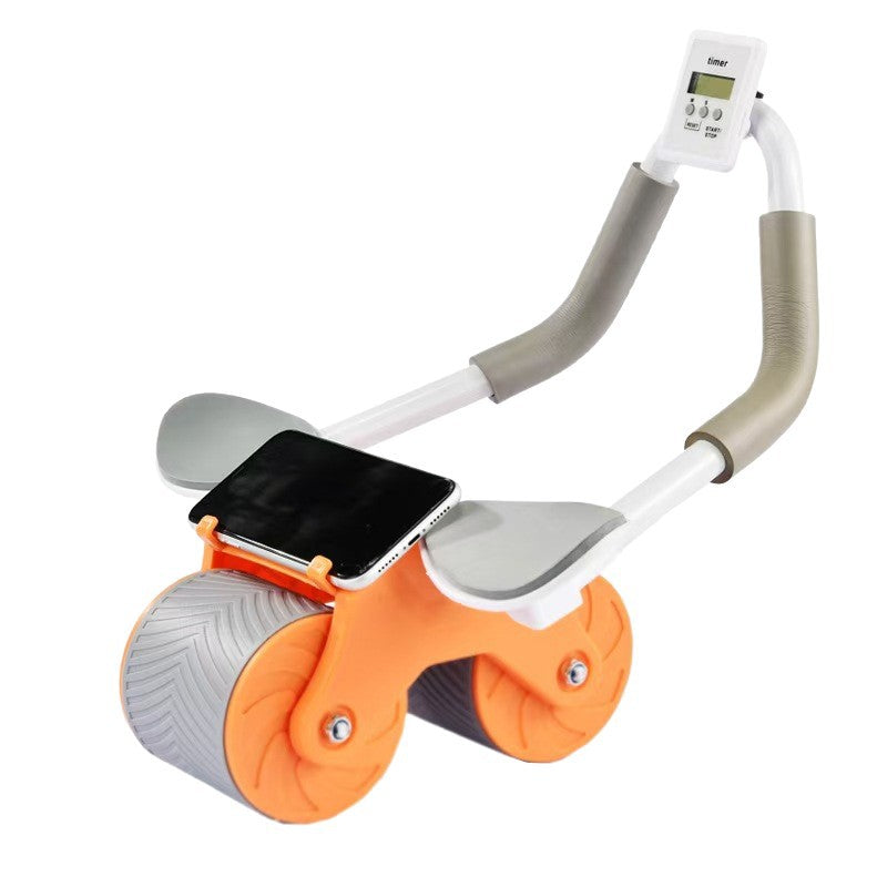 Cross-Border Multifunctional Elbow Support Abdominal Wheel with Automatic Rebound Fitness Equipment Abdominal Muscle Wheel for Home Use Abdominal Exercise Device - image 5