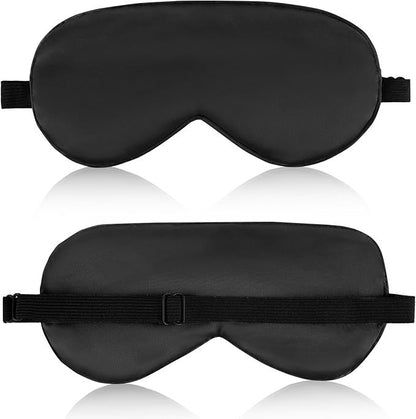 Silk Eye Mask for Light-Blocking Sleep, Suitable for Men and Women, Nap, Students, Eye Fatigue Relief Artifact, Mulberry Silk Breathable - image 4