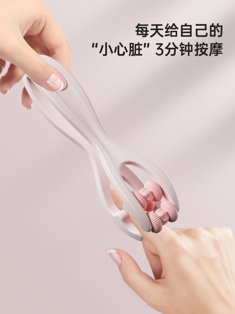 Upgraded Double Roller Finger Massager Hand Joint Pain Tiger Mouth Acupoint Massage Mouse Hand Slimming Hand Trainer - image 2