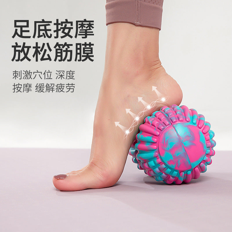 Fascia Ball Massage Ball Muscle Relaxation Peanut Ball Rolling Ball Hand Shoulder Neck Foot Massage Fitness Yoga Ball Cross-Border - image 1