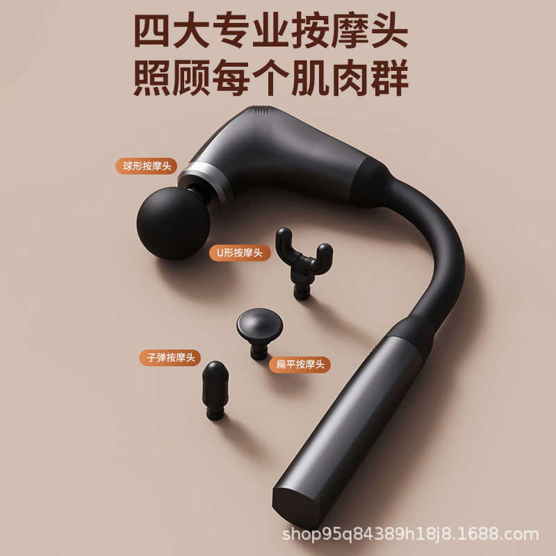 Elbow Fascia Gun Silent Multifunctional Muscle Cervical Spine Massager Waist Back Leg Relaxation Electric Massage Gun - image 3
