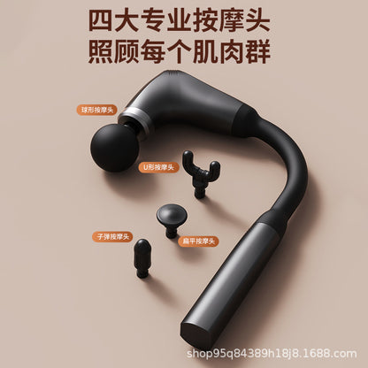 Elbow Fascia Gun Silent Multifunctional Muscle Cervical Spine Massager Waist Back Leg Relaxation Electric Massage Gun - image 3