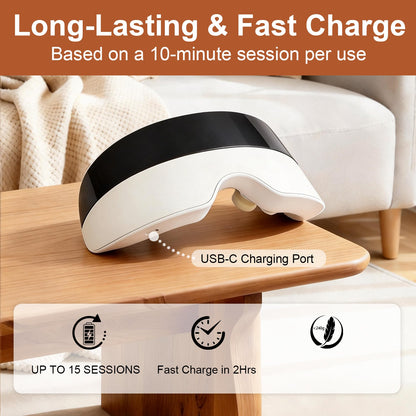 Eye Massager With Heat-Bluetooth Music Smart Eye Mask For Relax Eye Reduce…